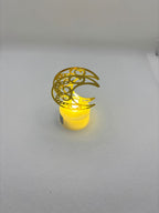 Golden Noor Crescent Glow Light