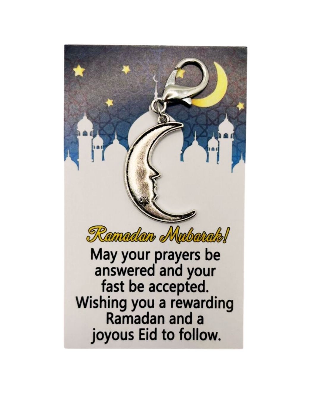 Ramadan Mubarak Crescent Moon Pocket Hug