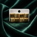 Geometric Square Design Stainless Steel Earrings
