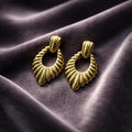 Drop Design Stainless Steel Earrings