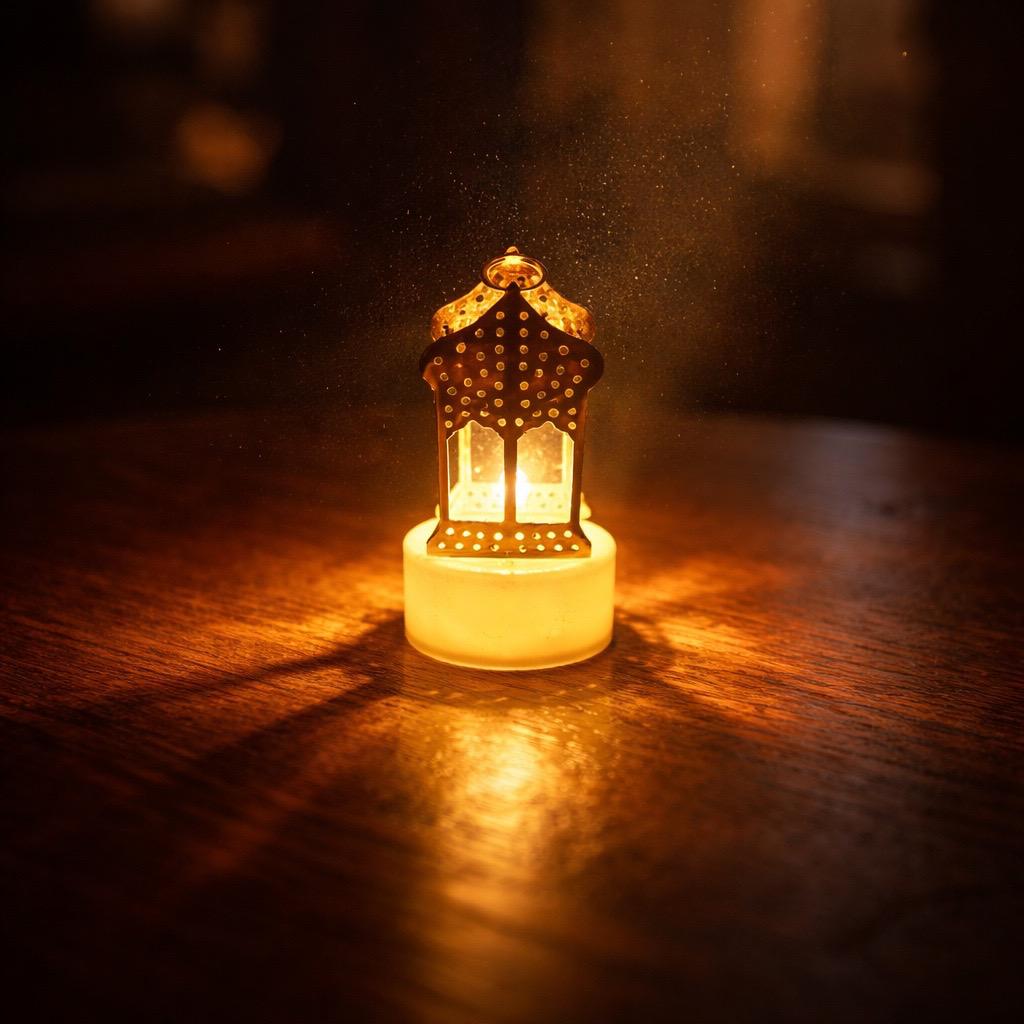Golden Glow Ramadan Lantern