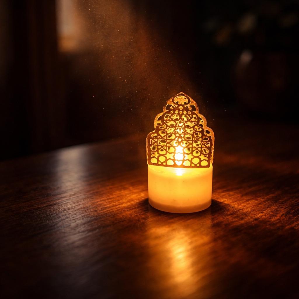 Golden Noor Minaret Glow Light