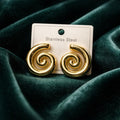 Spiral Design Stainless Steel Earrings