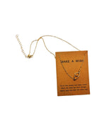 Make A Wish Double Heart Necklace
