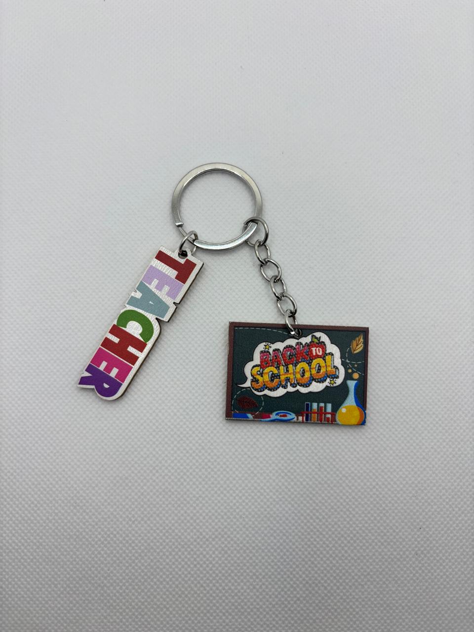Back to School - Blackboard - Teacher's Day Keychain