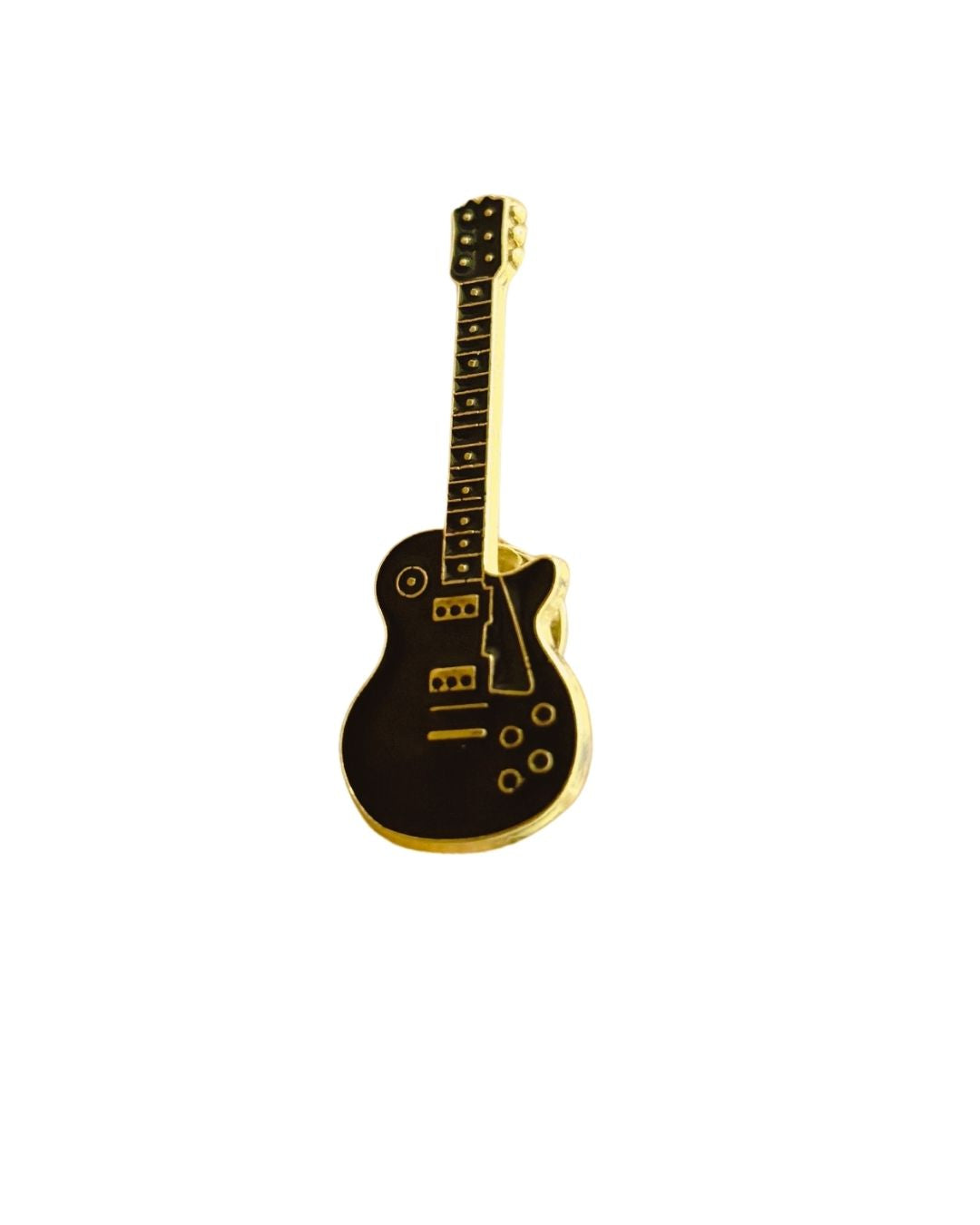 Black Guitar Pin