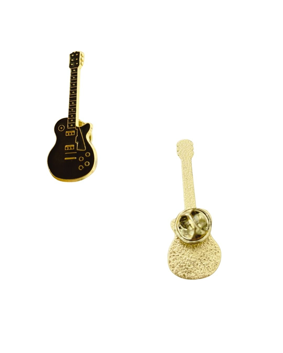 Black Guitar Pin