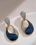 Blue Drop Earrings