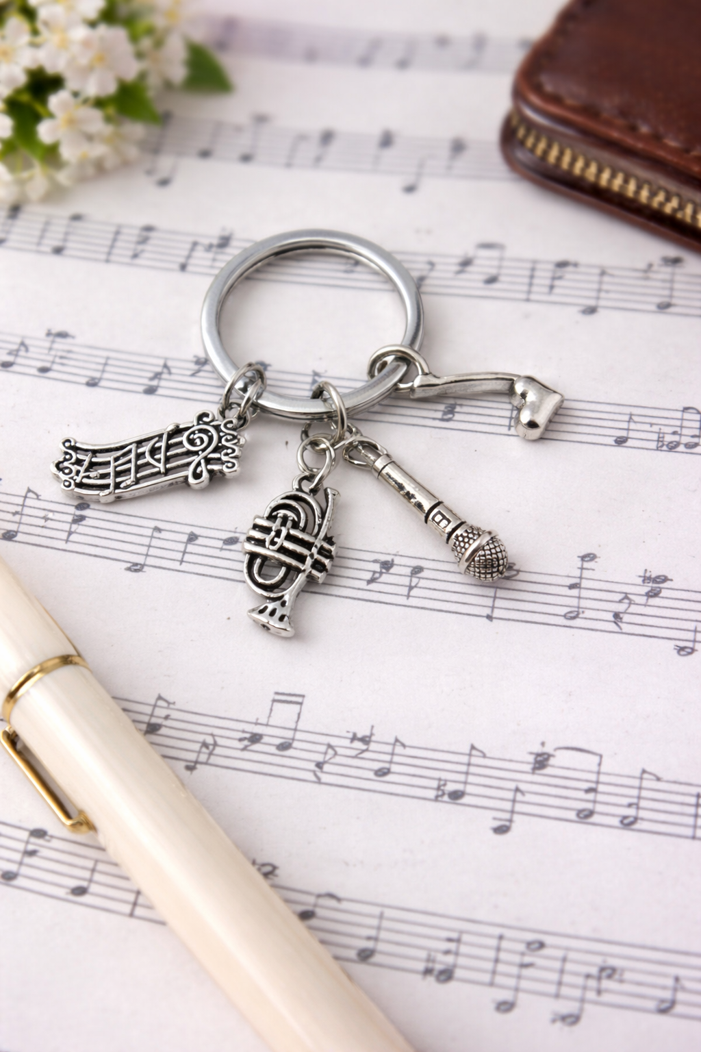 Musical Instruments Keychain
