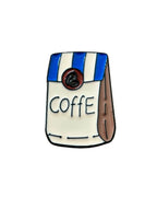 Coffee Bag Enamel Pin