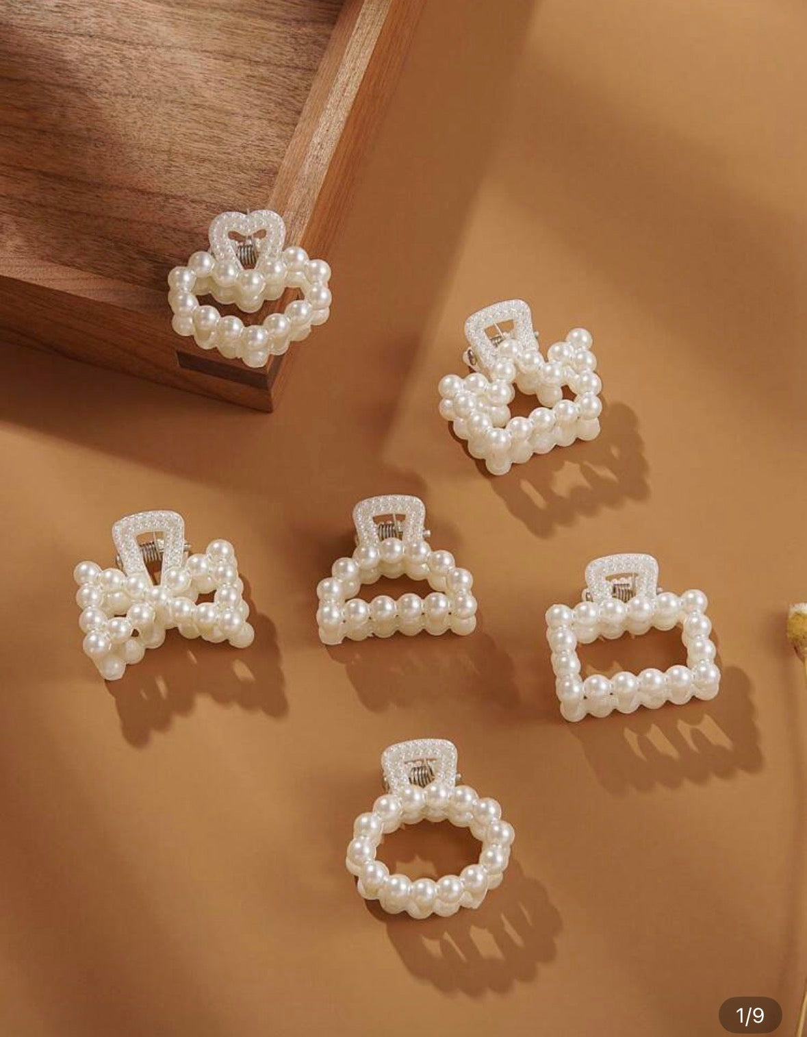 Pack of 6 Mini Hair Claws