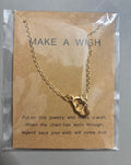 Make A Wish Double Heart Necklace