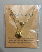 Make A Wish Layered Heart & Star Necklace