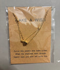 Make A Wish Layered Heart Necklace