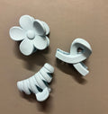 Pack of 3 Light Blue Hair Claws