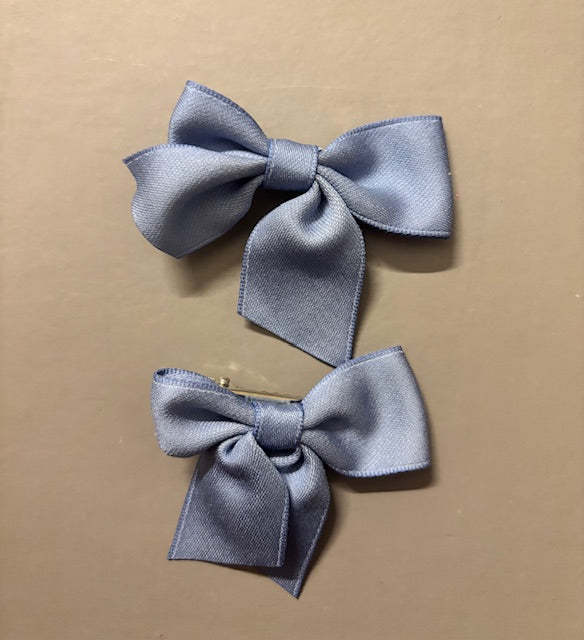 Dusty Blue Bows