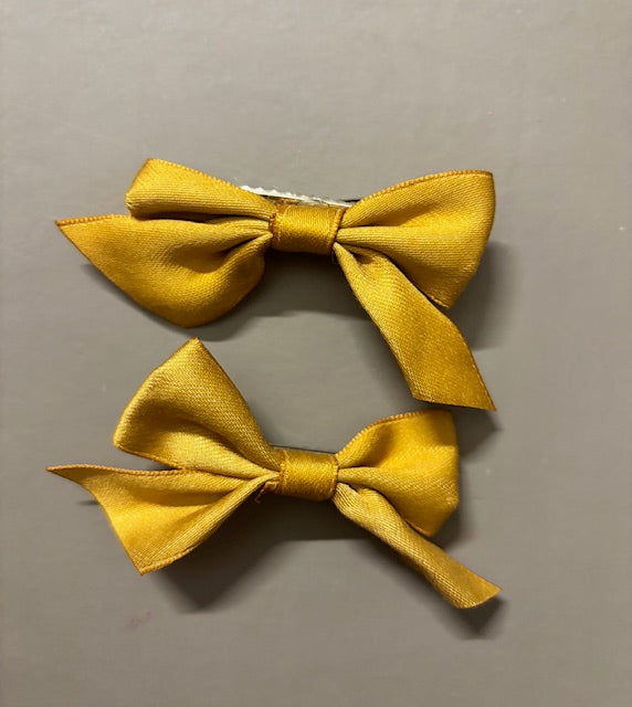 Mustard Yellow Bows