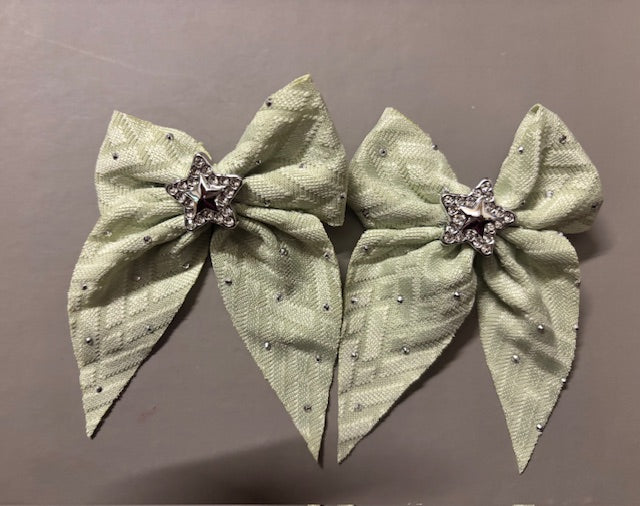 Sage Green Bows