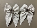 Classic White Bows