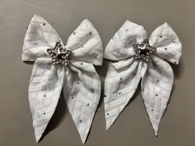 Classic White Bows