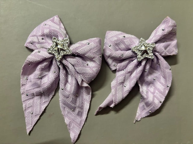 Soft Lilac Bows