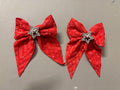 Vibrant Red Bows