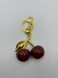 Large Cherry Keychain
