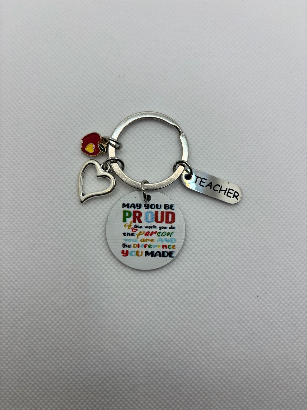 May you be proud - Teacher's Day Keychain