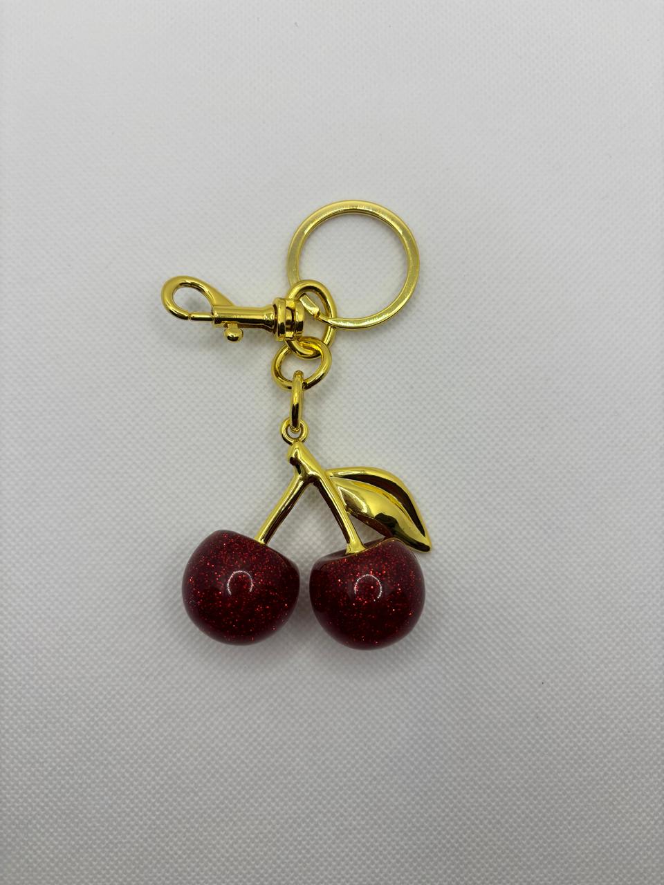 Medium Cherry Keychain