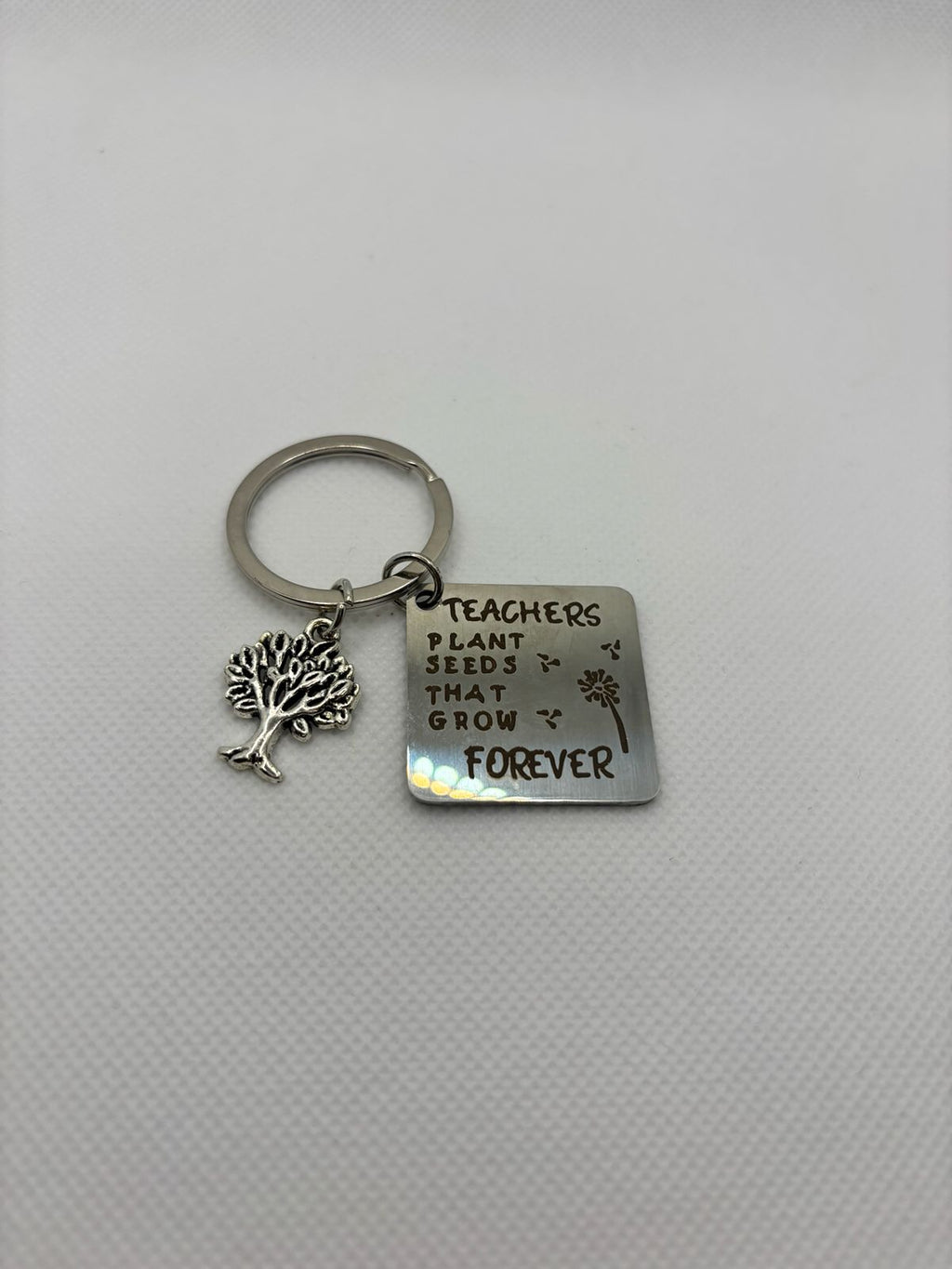 Teacher's Plant Seeds -Metal - Teacher's Day Keychain