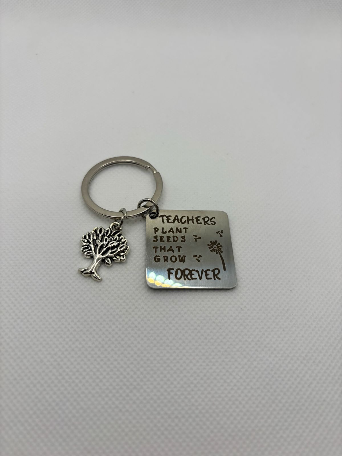 Teacher's Plant Seeds -Metal - Teacher's Day Keychain
