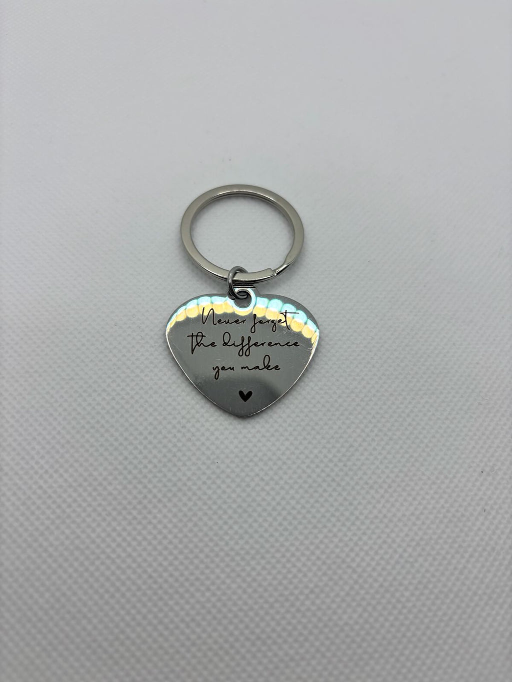 Never Forget the difference you make - Teacher's Day Keychain