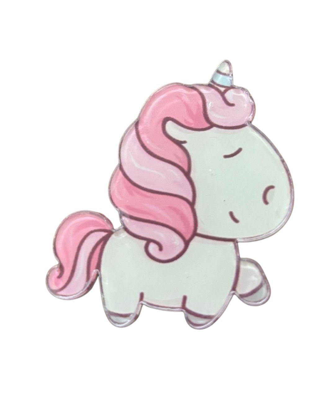 Pink Unicorn Badge