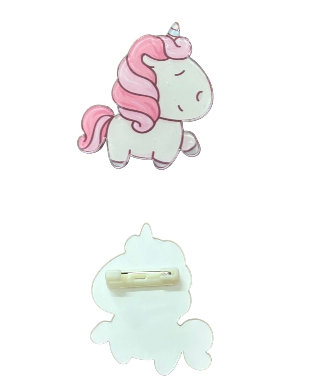 Pink Unicorn Badge