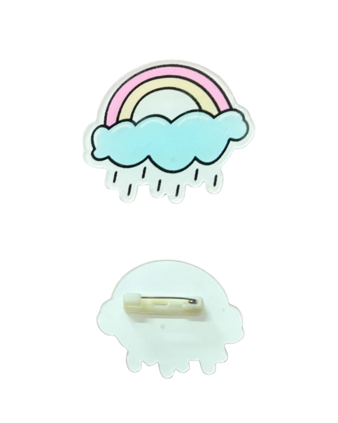 Rainbow Cloud Badge
