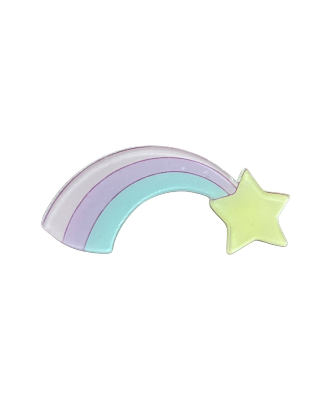 Rainbow Shooting Star Badge