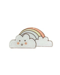 Rainbow and Clouds Badge