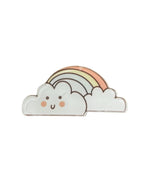 Rainbow and Clouds Badge