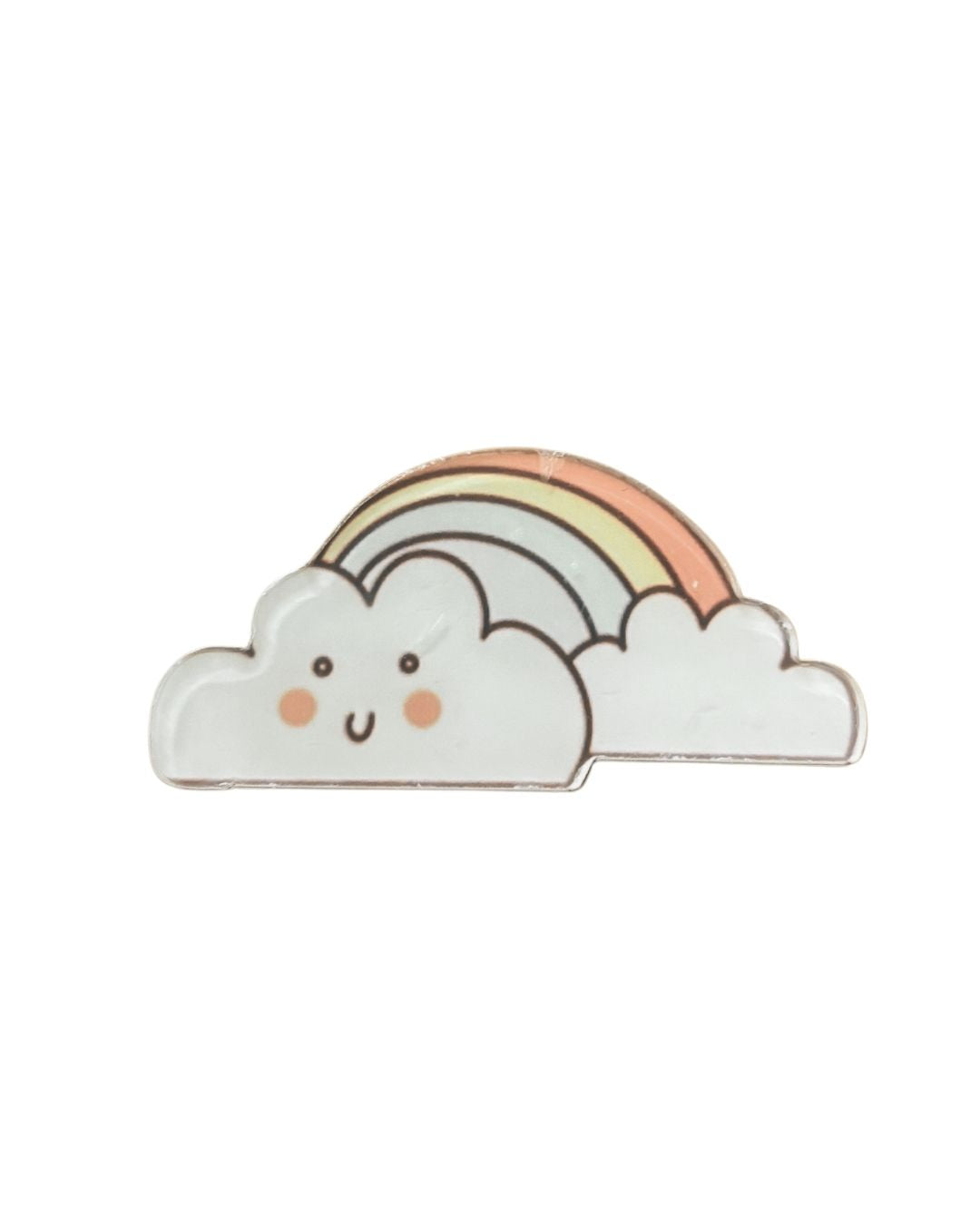 Rainbow and Clouds Badge