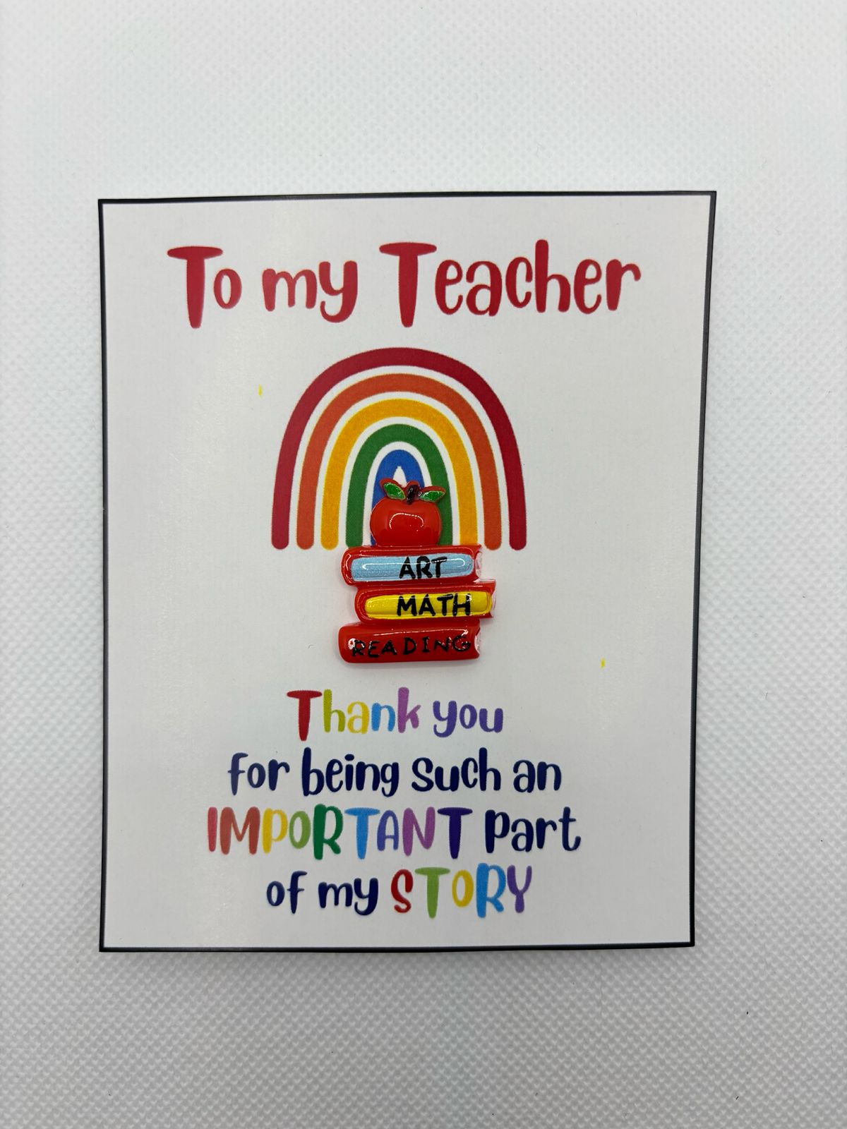 Art Math Reading Pocket Hug