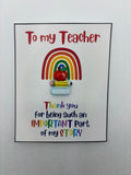 Book Pencil Apple Pocket Hug