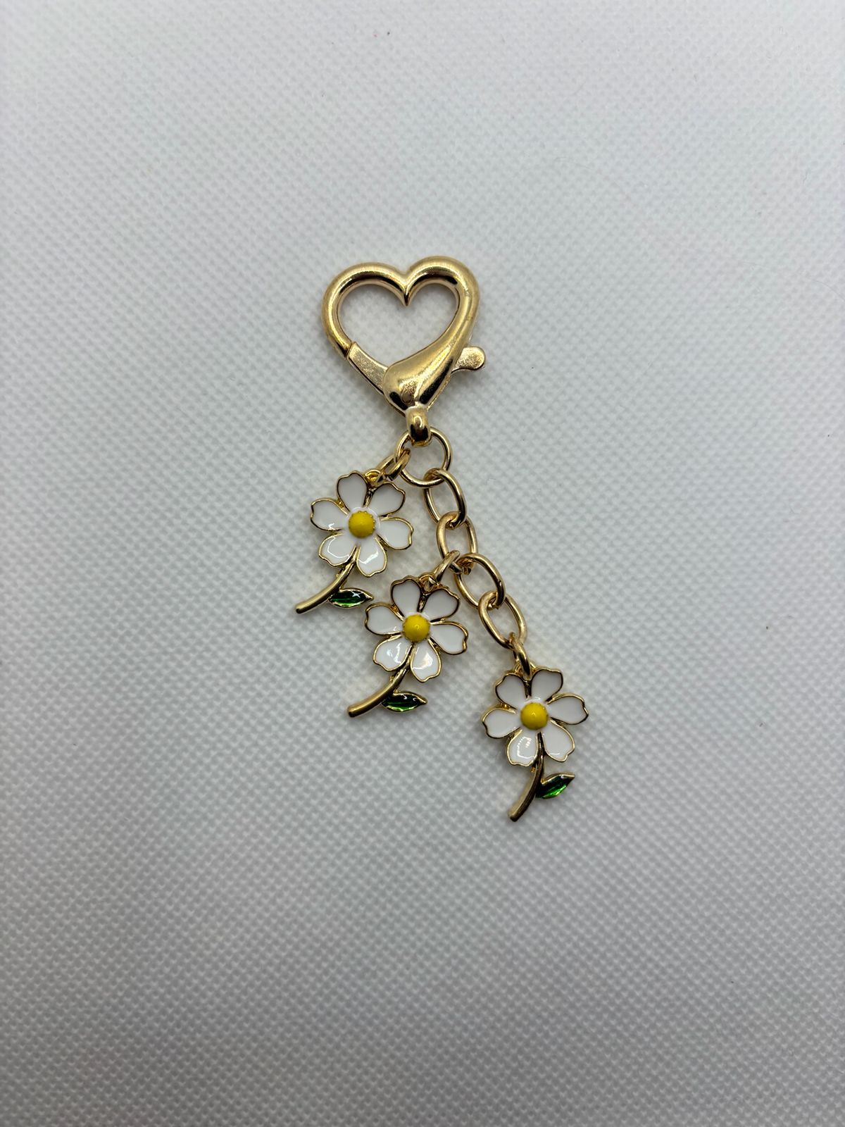 White Flower Charm