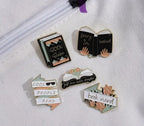 Book Nerd Set Fun Pins