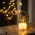 Ramadan Eid Crescent Town LED Light