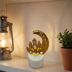 Ramadan Eid Crescent Town LED Light