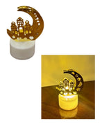 Ramadan Eid Crescent Town LED Light