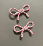 Light Pink Bow Clips