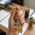 Pencil Teacher's Day Keychain