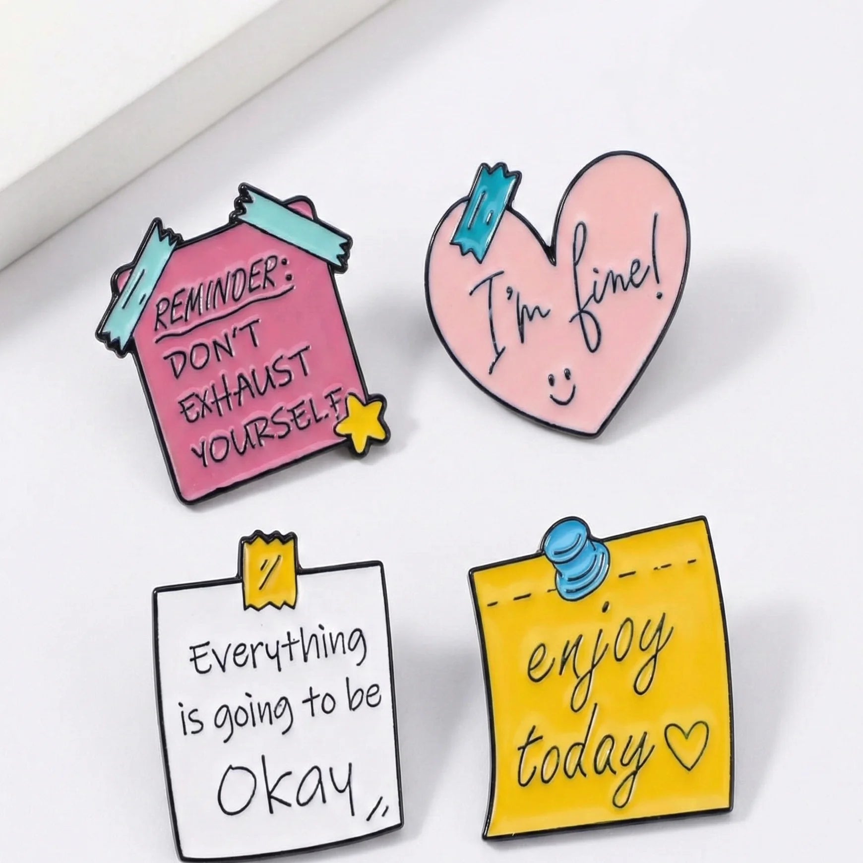 Sticky Notes Fun Pin